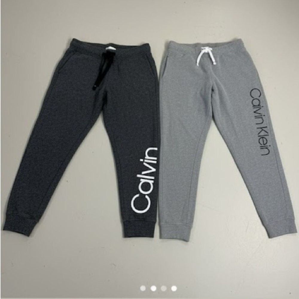 Calvin Klein Jogger Pants - Gray and Dark Gray
